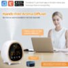 200ml Smart Clock Weather Essential Oil Humidifier
