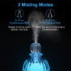 Unique Lucency Glass Diffuser | 7 Colorful LED Lights