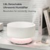 Dual-Function Humidifier With Night Light | Detachable Base
