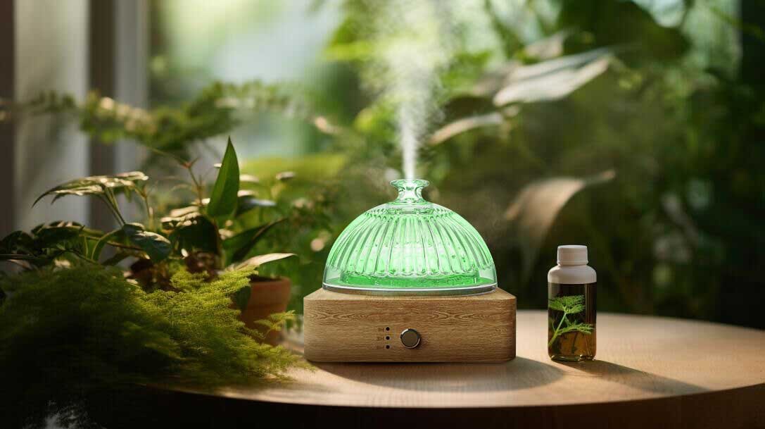 Glass water tank diffuser Eco-Friendly and Sustainable: