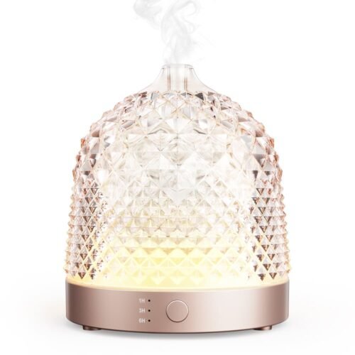 Pineapple Glass Diffuser with Glass Reservoir