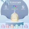 200ml Ultrasonic Aroma Diffusers with Glass Reservoir