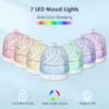 200ml Ultrasonic Aroma Diffusers with Glass Reservoir