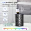 Automatic Aluminum Alloy Waterless Essential Oil Car Diffuser