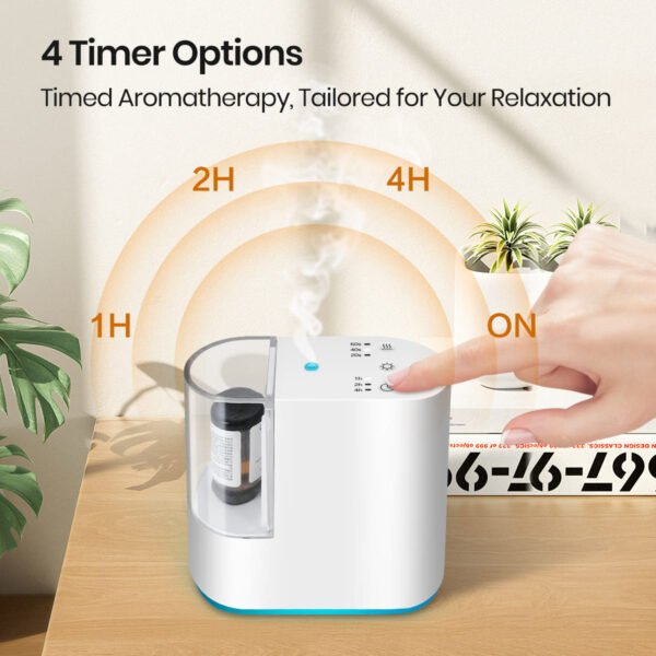 Waterless Essential Oil Scent Diffuser with Light
