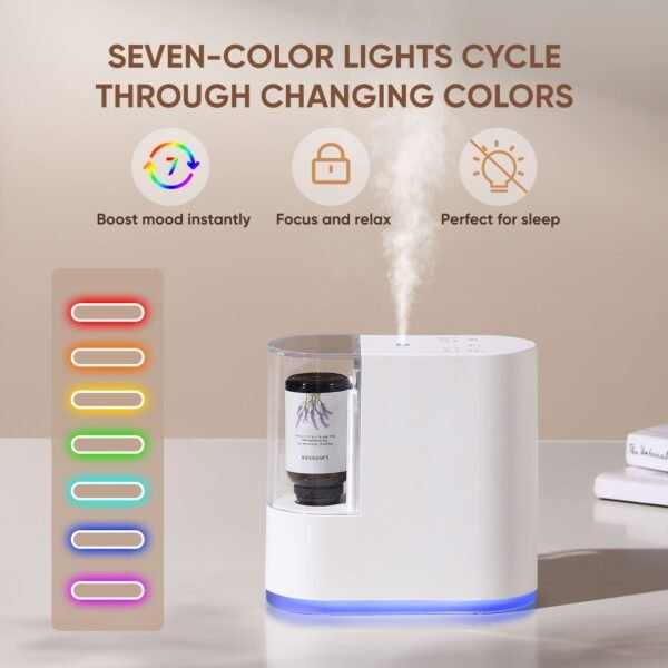 Portable Household Waterless Essential Oil Diffuser