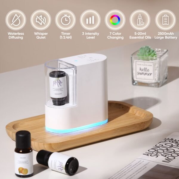 Portable Household Waterless Essential Oil Diffuser