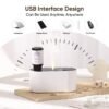 DN-850 USB - Waterless Diffuser (5) Waterless Diffuser Scent Machine For Home | USB Version White